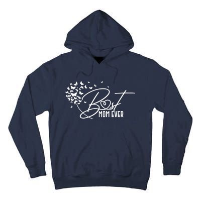 Cute Best Mom Ever Butterfly Dandelion Tall Hoodie