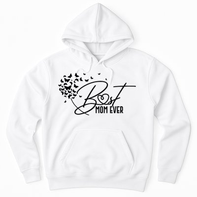 Cute Best Mom Ever Butterfly Dandelion Hoodie