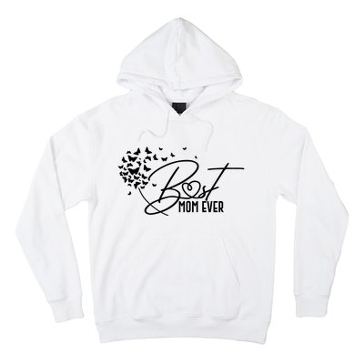 Cute Best Mom Ever Butterfly Dandelion Hoodie