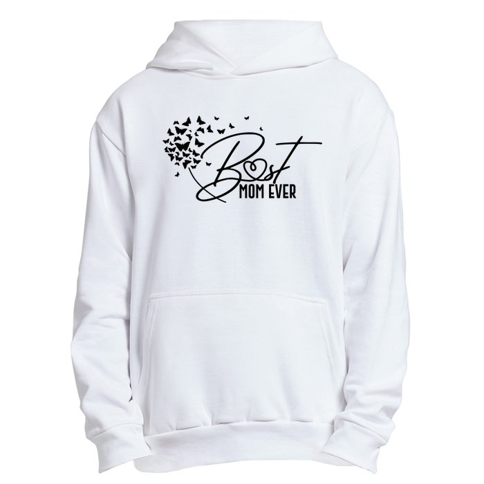 Cute Best Mom Ever Butterfly Dandelion Urban Pullover Hoodie