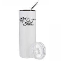 Cute Best Mom Ever Butterfly Dandelion Stainless Steel Tumbler