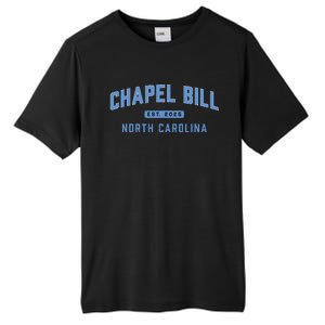 Chapel Bill North Carolina Fan Merch Gift Tall Fusion ChromaSoft Performance T-Shirt