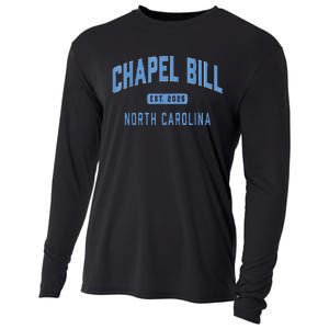 Chapel Bill North Carolina Fan Merch Cooling Performance Long Sleeve Crew