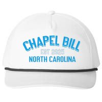 Chapel Bill North Carolina Est 2025 Fanny Vintage Style Snapback Five-Panel Rope Hat