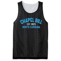 Chapel Bill North Carolina Est 2025 Fanny Vintage Style Mesh Reversible Basketball Jersey Tank