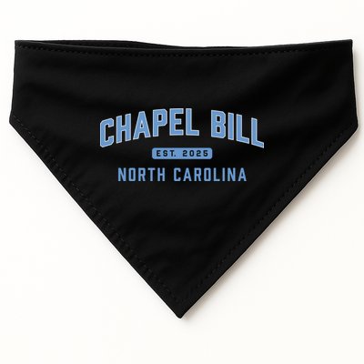 Chapel Bill North Carolina Fan Merch USA-Made Doggie Bandana
