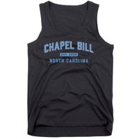 Chapel Bill North Carolina Fan Merch Tank Top