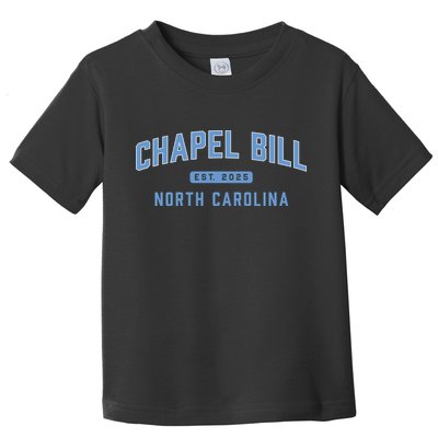 Chapel Bill North Carolina Fan Merch Toddler T-Shirt