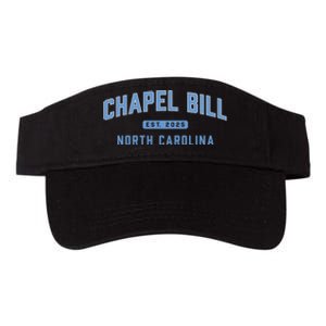 Chapel Bill North Carolina Fan Merch Valucap Bio-Washed Visor