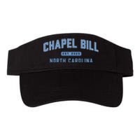 Chapel Bill North Carolina Fan Merch Valucap Bio-Washed Visor