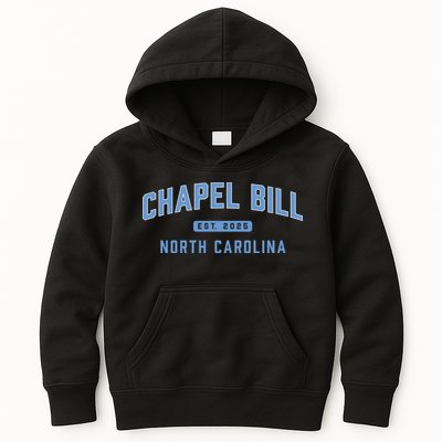 Chapel Bill North Carolina Fan Merch Kids Hoodie