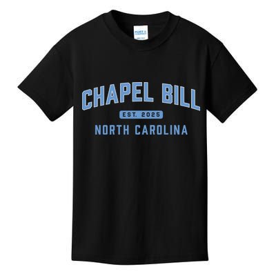 Chapel Bill North Carolina Fan Merch Kids T-Shirt