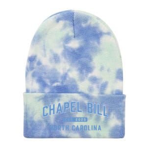 Chapel Bill North Carolina Fan Merch Tie Dye 12in Knit Beanie