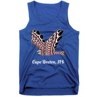 Cape Breton Ns Redtailed Hawk Native Bird Of Prey Art Gift Tank Top