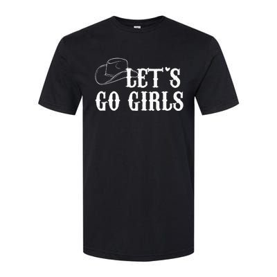 Cow Bride Nashville Bachelorette Lets Go Softstyle CVC T-Shirt