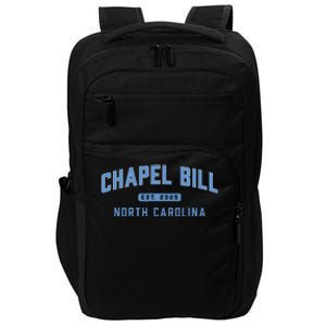 Chapel Bill North Carolina Fan Merch Impact Tech Backpack