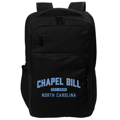 Chapel Bill North Carolina Fan Merch Impact Tech Backpack