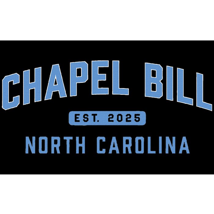 Chapel Bill North Carolina Fan Merch Bumper Sticker