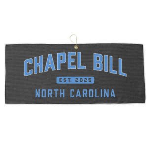 Chapel Bill North Carolina Fan Merch Large Microfiber Waffle Golf Towel