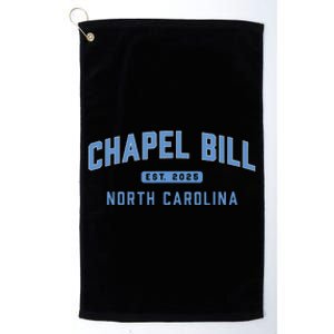 Chapel Bill North Carolina Fan Merch Platinum Collection Golf Towel