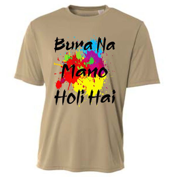 Cool Bura Na Mano Holi Hai Happy Holi Festival Cooling Performance Crew T-Shirt