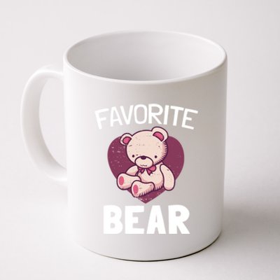 Cute Bear Nickname Heart In Love Gift For Lovers Gift Coffee Mug