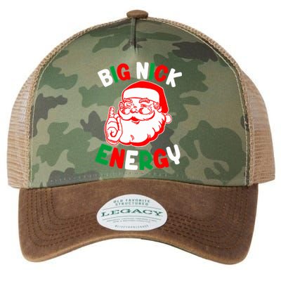 Christmas Big Nick Energy Funny Xmas Humor Santa Joke Gift Legacy Tie Dye Trucker Hat