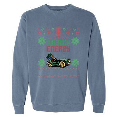 Christmas Big Nick Energy Ugly Sweater Cute Gift Garment-Dyed Sweatshirt