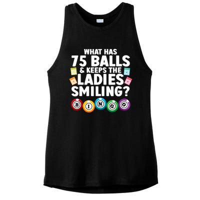 Cool Bingo Novelty Bingo Lover Bingo Player Ladies PosiCharge Tri-Blend Wicking Tank