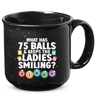 Cool Bingo Novelty Bingo Lover Bingo Player 15oz Campfire Ceramic Mug