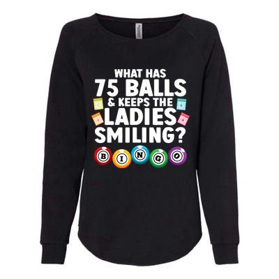 Cool Bingo Novelty Bingo Lover Bingo Player Womens California Wash Sweatshirt