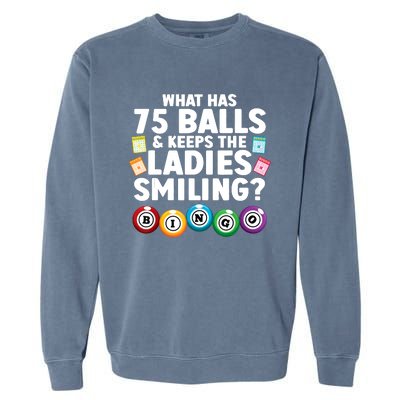 Cool Bingo Novelty Bingo Lover Bingo Player Garment-Dyed Sweatshirt