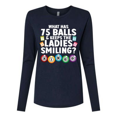 Cool Bingo Novelty Bingo Lover Bingo Player Womens Cotton Relaxed Long Sleeve T-Shirt