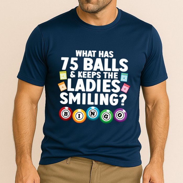 Cool Bingo Novelty Bingo Lover Bingo Player Cooling Performance Crew T-Shirt