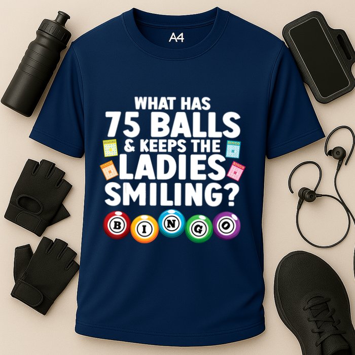 Cool Bingo Novelty Bingo Lover Bingo Player Cooling Performance Crew T-Shirt