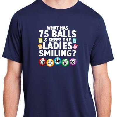 Cool Bingo Novelty Bingo Lover Bingo Player Adult ChromaSoft Performance T-Shirt