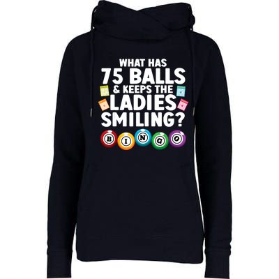 Cool Bingo Novelty Bingo Lover Bingo Player Womens Funnel Neck Pullover Hood