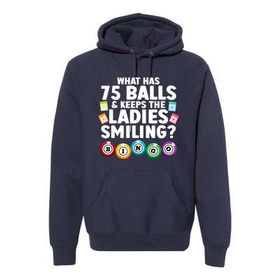 Cool Bingo Novelty Bingo Lover Bingo Player Premium Hoodie