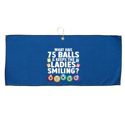 Cool Bingo Novelty Bingo Lover Bingo Player Large Microfiber Waffle Golf Towel