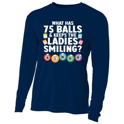 Cool Bingo Novelty Bingo Lover Bingo Player Cooling Performance Long Sleeve Crew