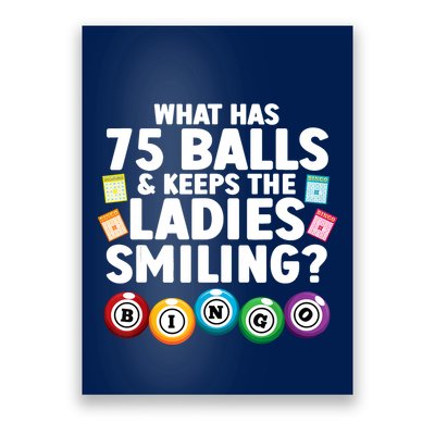 Cool Bingo Novelty Bingo Lover Bingo Player Poster