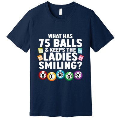 Cool Bingo Novelty Bingo Lover Bingo Player Premium T-Shirt