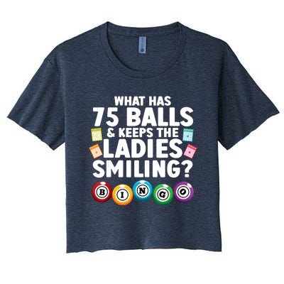 Cool Bingo Novelty Bingo Lover Bingo Player Women's Crop Top Tee