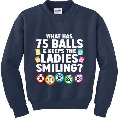 Cool Bingo Novelty Bingo Lover Bingo Player Kids Sweatshirt