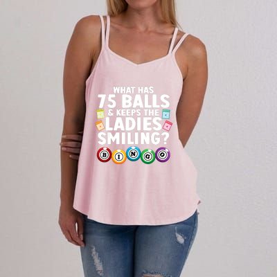 Cool Bingo Novelty Bingo Lover Bingo Player Women's Strappy Tank