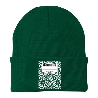 Composition Book Notebook Matching Group Halloween Teacher Knit Cap Winter Beanie