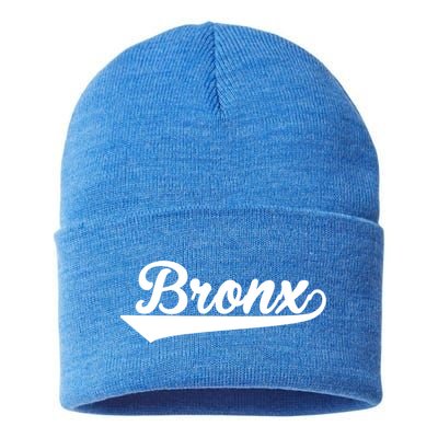 Classic Bronx New York Gift Sustainable Knit Beanie