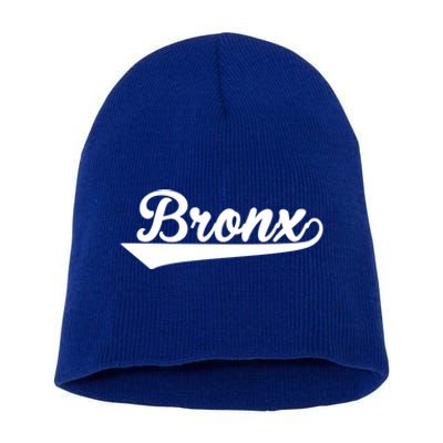 Classic Bronx New York Gift Short Acrylic Beanie