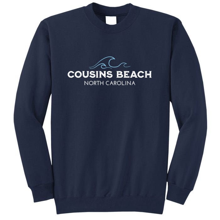 Cousins Beach North Carolina Cousin Beach Tall Sweatshirt