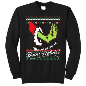 Christmas Buon Natale Italian Family Italy Pride Xmas Ugly Sweatshirt